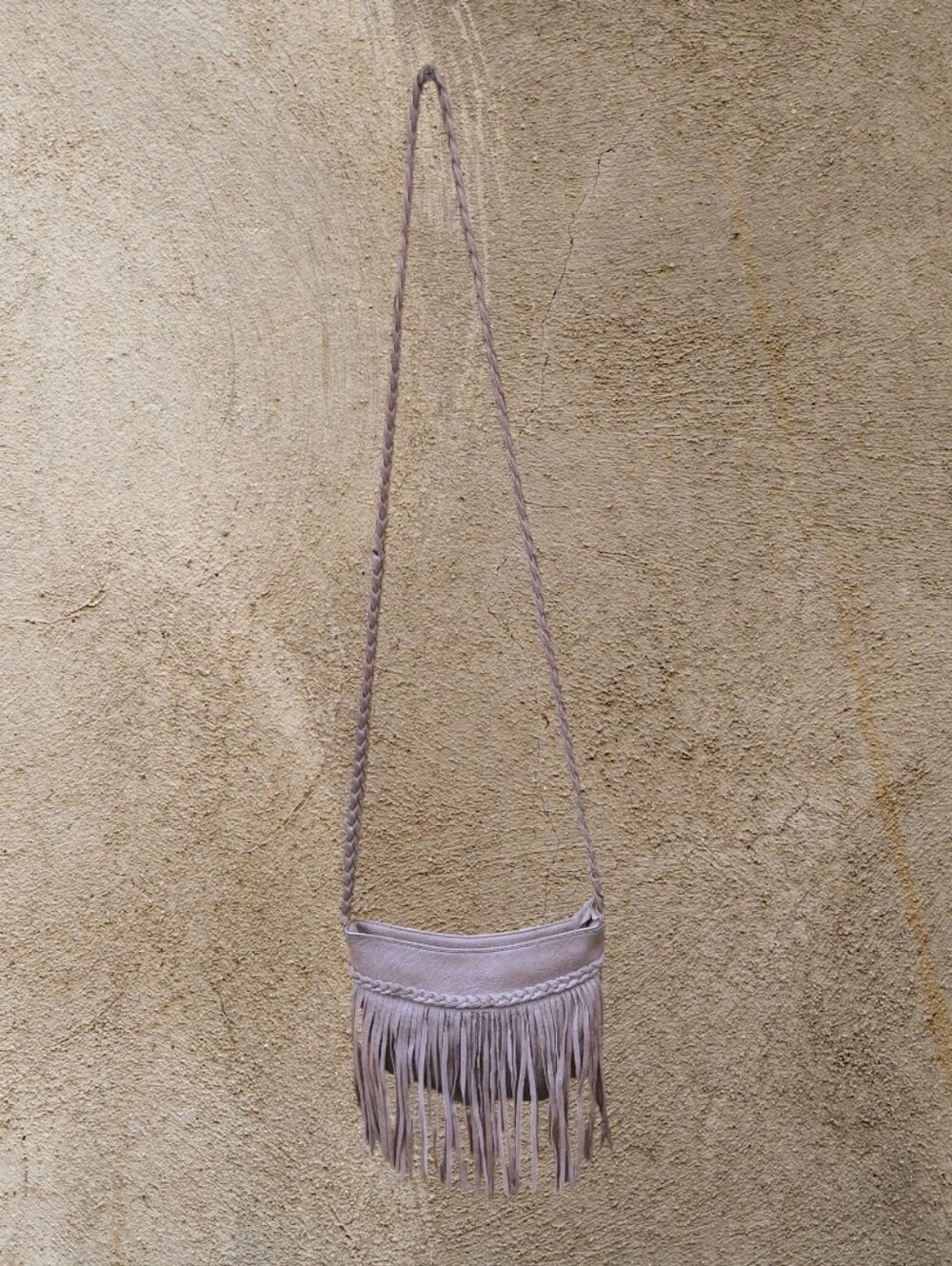 Women's Mellow World Brown Leather with fringe Purse